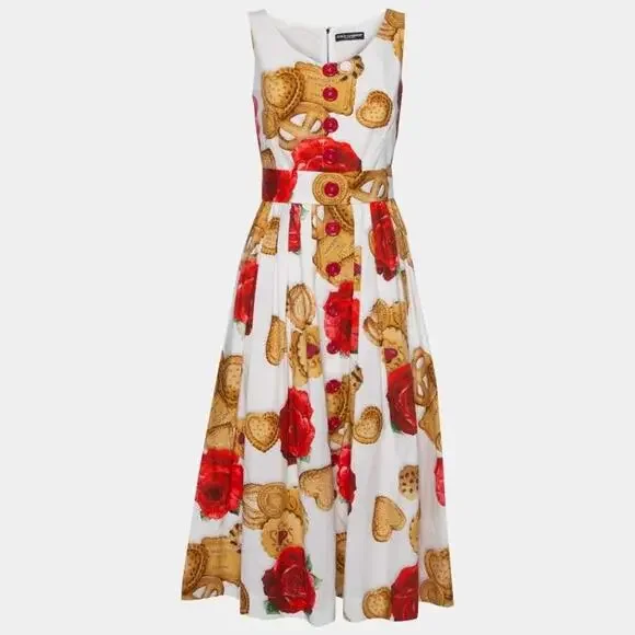 ❤️Dolce & Gabbana Floral Midi Dress❤️ - Picture 1 of 2